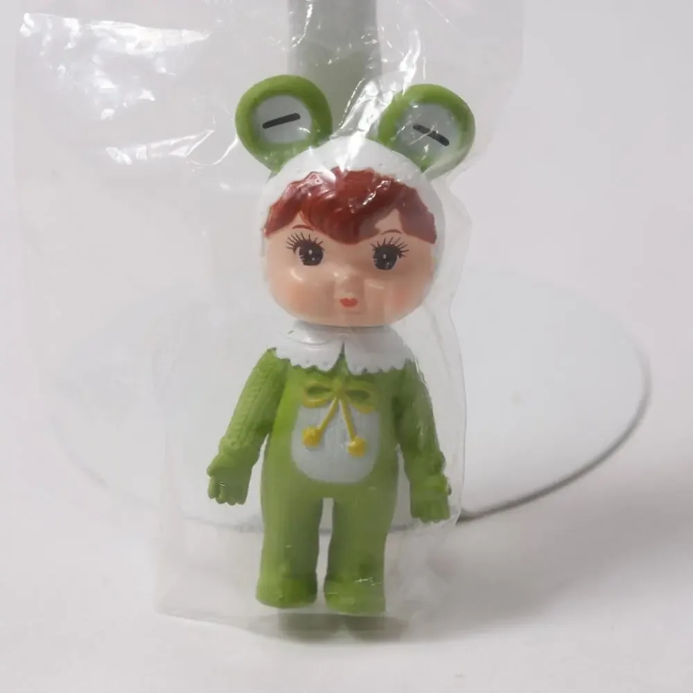 Japan Nakayoshi Charmy-chan Frog Mini Doll Figurine ~ 260730-WH 467